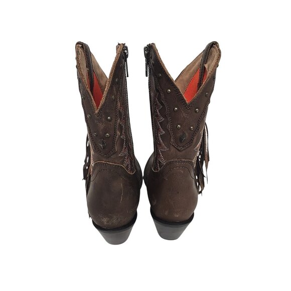 Crush By Durango Women's DRD0430 Bootie Western Boot Roasted Pecan Size 6.5M - Picture 4 of 8